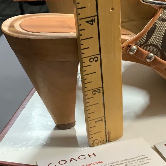 NEW Coach Felicity LRG C Logo Signature Natural Khaki Authentic Custom 9 - Picture 12 of 13